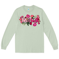 Matcha Valentine's Day mama Long Sleeve Tee - FaDigitalArtStudio