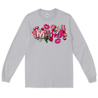 Moon Dust Valentine's Day mama Long Sleeve Tee - FaDigitalArtStudio