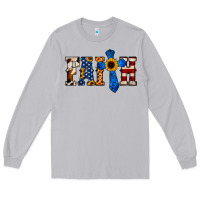 Moon Dust American Flag Faith Long Sleeve Tee - Jasminsmagicworld