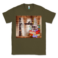 Army Green never retring from reading Classic Tee - TumblerDesignByShophia