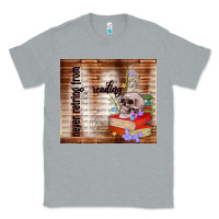 Heather Grey never retring from reading Classic Tee - TumblerDesignByShophia