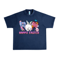 Navy Happy Easter Dental Easter Day Urban Heavy Tee - CowGirlArtShop