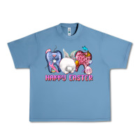 Pebble Blue Happy Easter Dental Easter Day Urban Heavy Tee - CowGirlArtShop