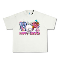 Pistachio Happy Easter Dental Easter Day Urban Heavy Tee - CowGirlArtShop