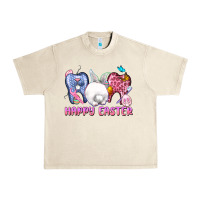 Sandshell Happy Easter Dental Easter Day Urban Heavy Tee - CowGirlArtShop