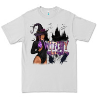 Dove Grey Witchy Woman Premium Tee - texasbilliewilder
