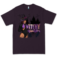 Plum Witchy Woman Premium Tee - texasbilliewilder