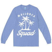 Colony Blue Mallorca Squad Beach Summer Surfing Swimming Travel Vacation Long Sleeve Tee - longCreatives