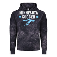 Cloud Black Minnesota Soccer Fan Gear  FC , United T Vintage Hoodie - longCreatives