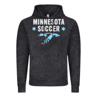 Vintage Black Minnesota Soccer Fan Gear  FC , United T Vintage Hoodie - longCreatives