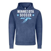 Vintage Denim Minnesota Soccer Fan Gear  FC , United T Vintage Hoodie - longCreatives