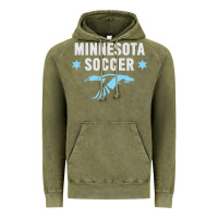 Vintage Olive Minnesota Soccer Fan Gear  FC , United T Vintage Hoodie - longCreatives
