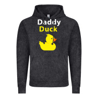 Vintage Black Funny Daddy Duck Rubber Duck Vintage Hoodie - longCreatives