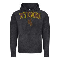 Vintage Black Womens Wyoming Cowboys Apparel Fan Favorite Arch Vintage Hoodie - longCreatives