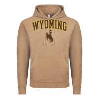 Vintage Coffee Womens Wyoming Cowboys Apparel Fan Favorite Arch Vintage Hoodie - longCreatives