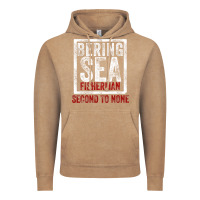 Vintage Coffee Bering Sea Fisherman second to none dutch harbor Alaska Vintage Hoodie - longCreatives