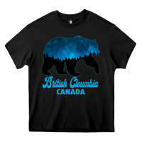 Black British Cloumbia Canada Heavy Core Tee - Bettercallsaul