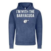 Vintage Denim I_m With Barracuda Halloween Costume Party Matching Vintage Hoodie - longCreatives