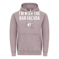 Vintage Zinc I_m With Barracuda Halloween Costume Party Matching Vintage Hoodie - longCreatives