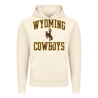 Vintage Artic Wyoming Cowboys Men's Apparel Gameday Arch Over Cowboys Sweat Vintage Hoodie - longCreatives