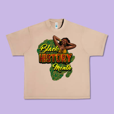 Black History Month Urban Heavy Tee Designed By Howdyjamesfarm