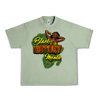Oil Green Black History Month Urban Heavy Tee - HowdyJamesFarm