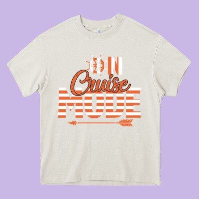 On Cruise Mode Heavy Core Tee Designed By Bettercallsaul