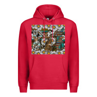 Cardinal Easter Premium Hoodie - CowhideDigitalArt