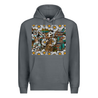 Rock Easter Premium Hoodie - CowhideDigitalArt