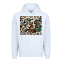 White Easter Premium Hoodie - CowhideDigitalArt