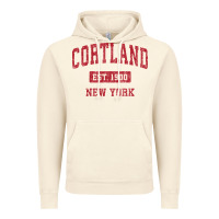 Vintage Artic Cortland New York NY Vintage Sports Design Red Design Sweat Vintage Hoodie - longCreatives