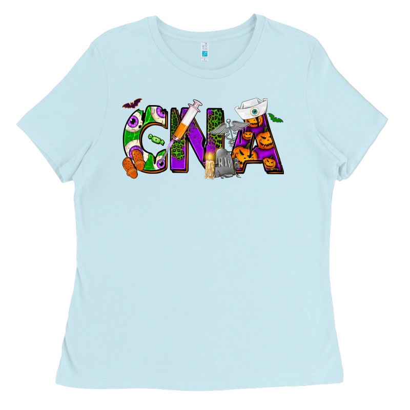 Halloween Cna Certified Nursing Assistant Ladies Tee by NancyCooperArtShop | Teevron