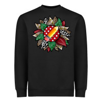 Black teacher sunflower Heavyweight Sweatshirt - RacoonDesign