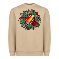 Mushroom teacher sunflower Heavyweight Sweatshirt - RacoonDesign