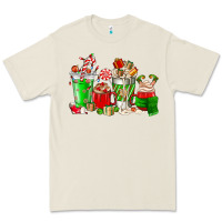 Bone Christmas coffee cup Premium Tee - NancyCooperArtShop