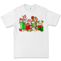 White Christmas coffee cup Premium Tee - NancyCooperArtShop