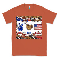 Copper peace love america Classic Tee - TumblerDesignByShophia