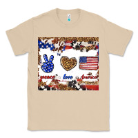 Mushroom peace love america Classic Tee - TumblerDesignByShophia