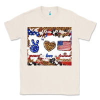 Natural peace love america Classic Tee - TumblerDesignByShophia