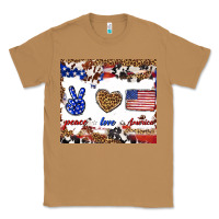 Toasted Coconut peace love america Classic Tee - TumblerDesignByShophia