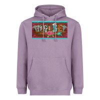 Lavender western nurse with medical  symbol caduceus and arrow license plate te Heavyweight Hoodie - BarkalooDesign