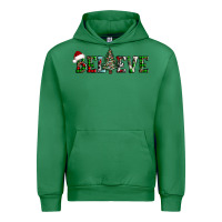 Emerald believe Christmas tree Urban Hoodie - AdoDesignShop