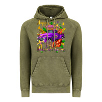 Vintage Olive happy mardi gras truck olivia Vintage Hoodie - OliviaCreatesArt