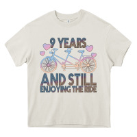 Cream 9 Years And Still Enjoying The Ride Heavy Core Tee - Bettercallsaul