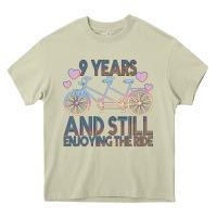 Mossy 9 Years And Still Enjoying The Ride Heavy Core Tee - Bettercallsaul