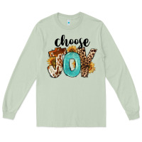 Matcha Western Choose Joy Long Sleeve Tee - FaDigitalArtStudio