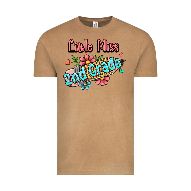 Little Miss Second Grade Vintage Tee by Jasminsmagicworld | Teevron