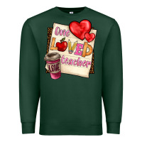 Sports Green one loved teacher Premium Sweatshirt - BarkalooDesign