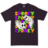 Plum Spooky with Ghost Cats Premium Tee - texasbilliewilder