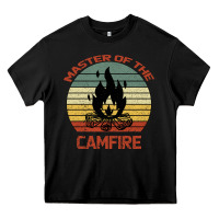 Black Master Of The Camfire Heavy Core Tee - Bettercallsaul